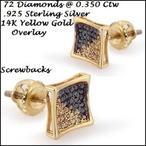 🎈HOST PICK🎈  .Mens/Womens  0.35 Ctw Earrings